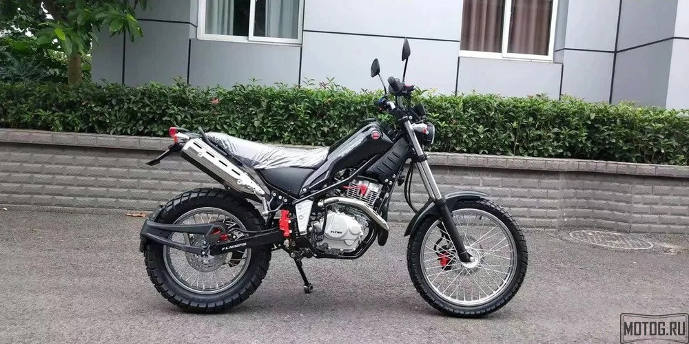 Мотоцикл Flymoto 150 – надежный и стильный байк для города