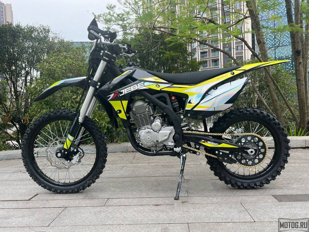 Эндуро мотоцикл Jebe 23 – новинка 2025 года для бездорожья и мотокросса