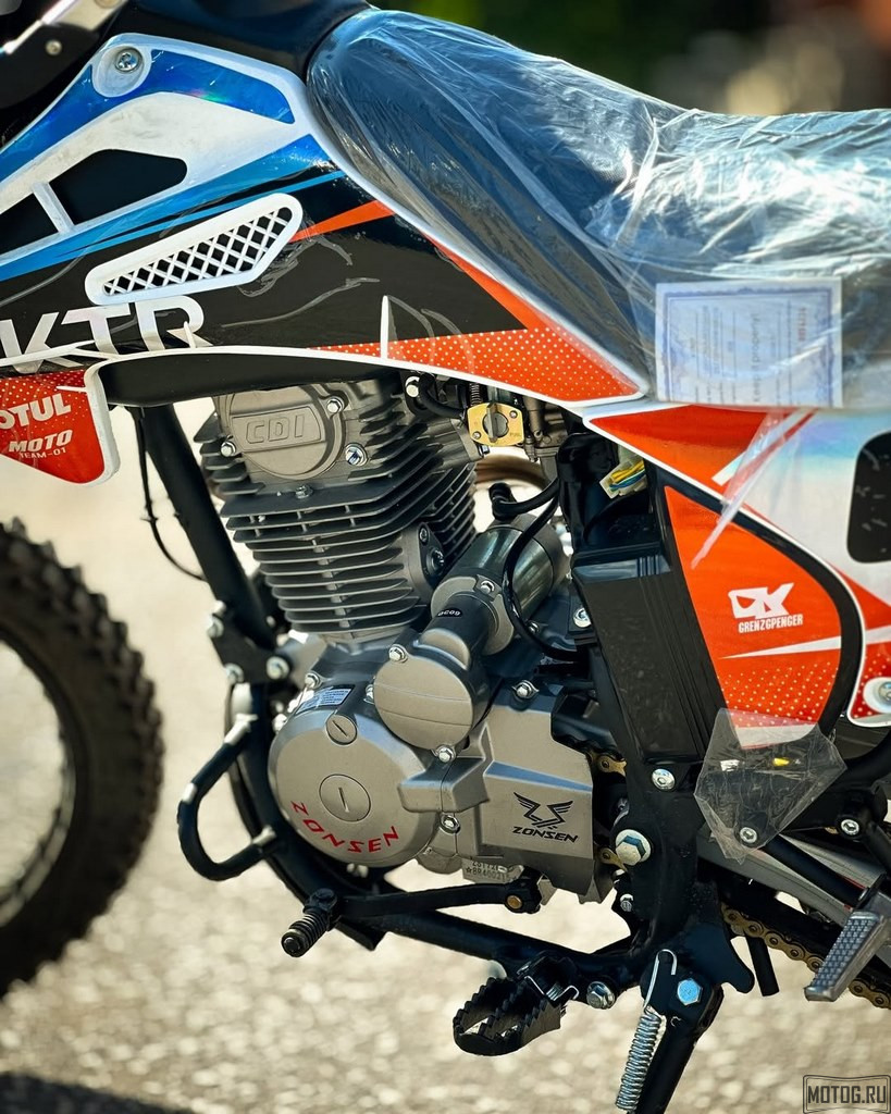 Эндуро мотоцикл KTR 07 Reflect – мощь, стиль и надежность!