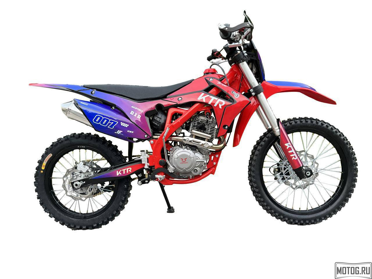 Эндуро мотоцикл KTR 007 Cross – 300cc, воздушное охлаждение