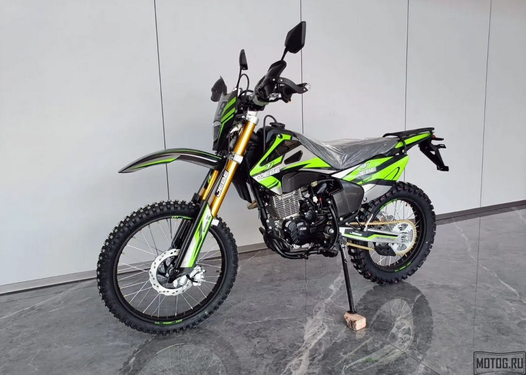 Эндуро мотоцикл Jebe 18 250 куб – купить мощный кроссовый мотоцикл