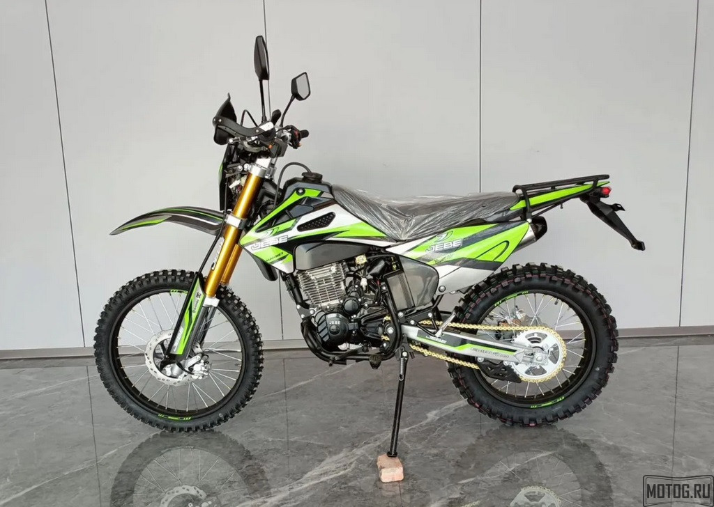 Эндуро мотоцикл Jebe 18 250 куб – купить мощный кроссовый мотоцикл