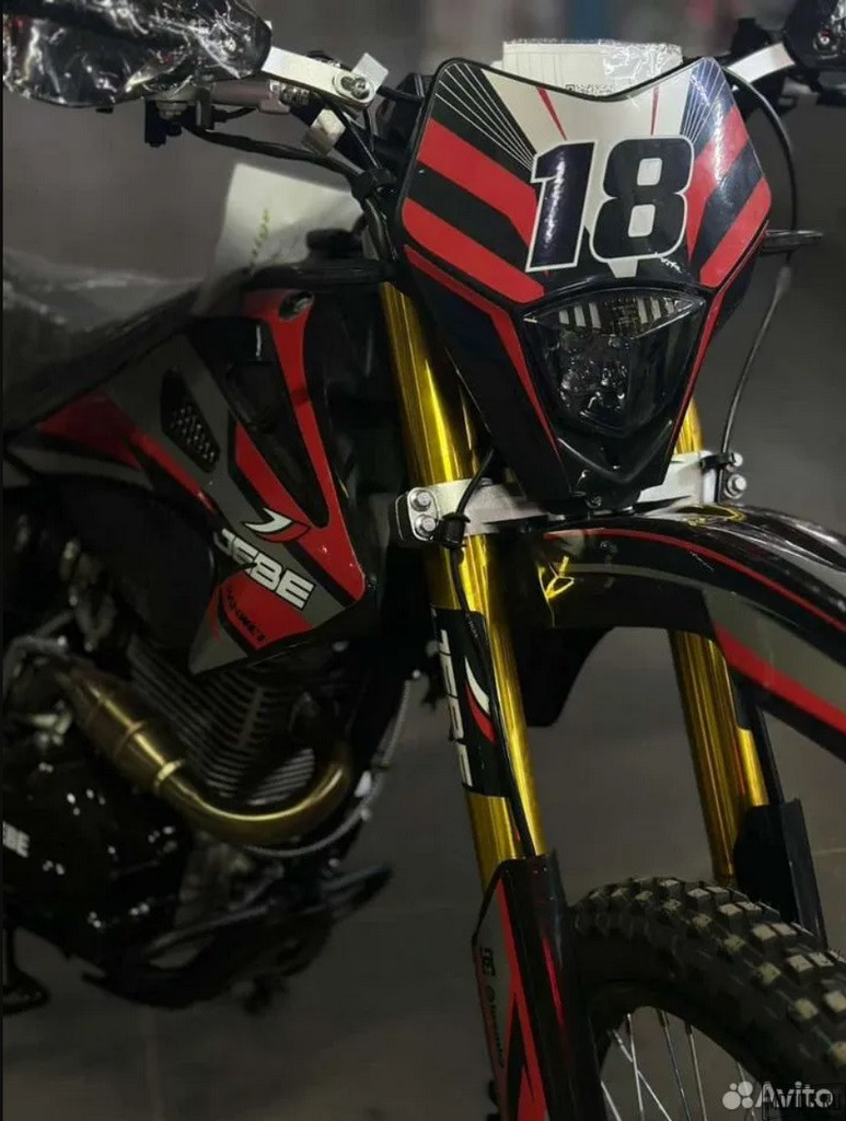Эндуро мотоцикл Jebe 18 250 куб – купить мощный кроссовый мотоцикл